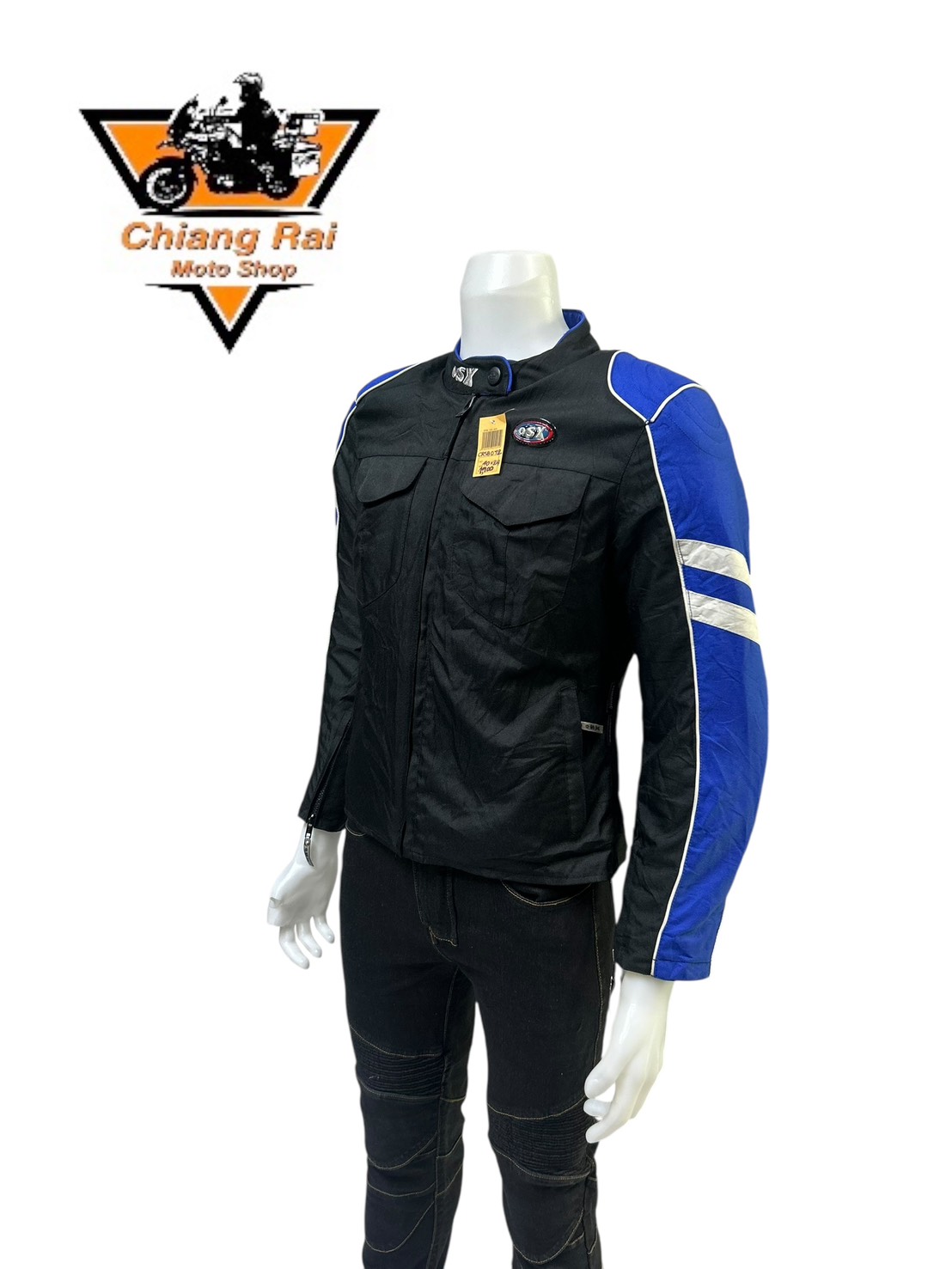 เสื้อขี่มอเตอร์ไซด์( มือสอง) CRSB 072 : อก 40" ยาว 24" (S) **OSX**