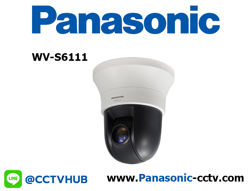 กล้องวงจรปิด Panasonic รุ่น WV-S6111