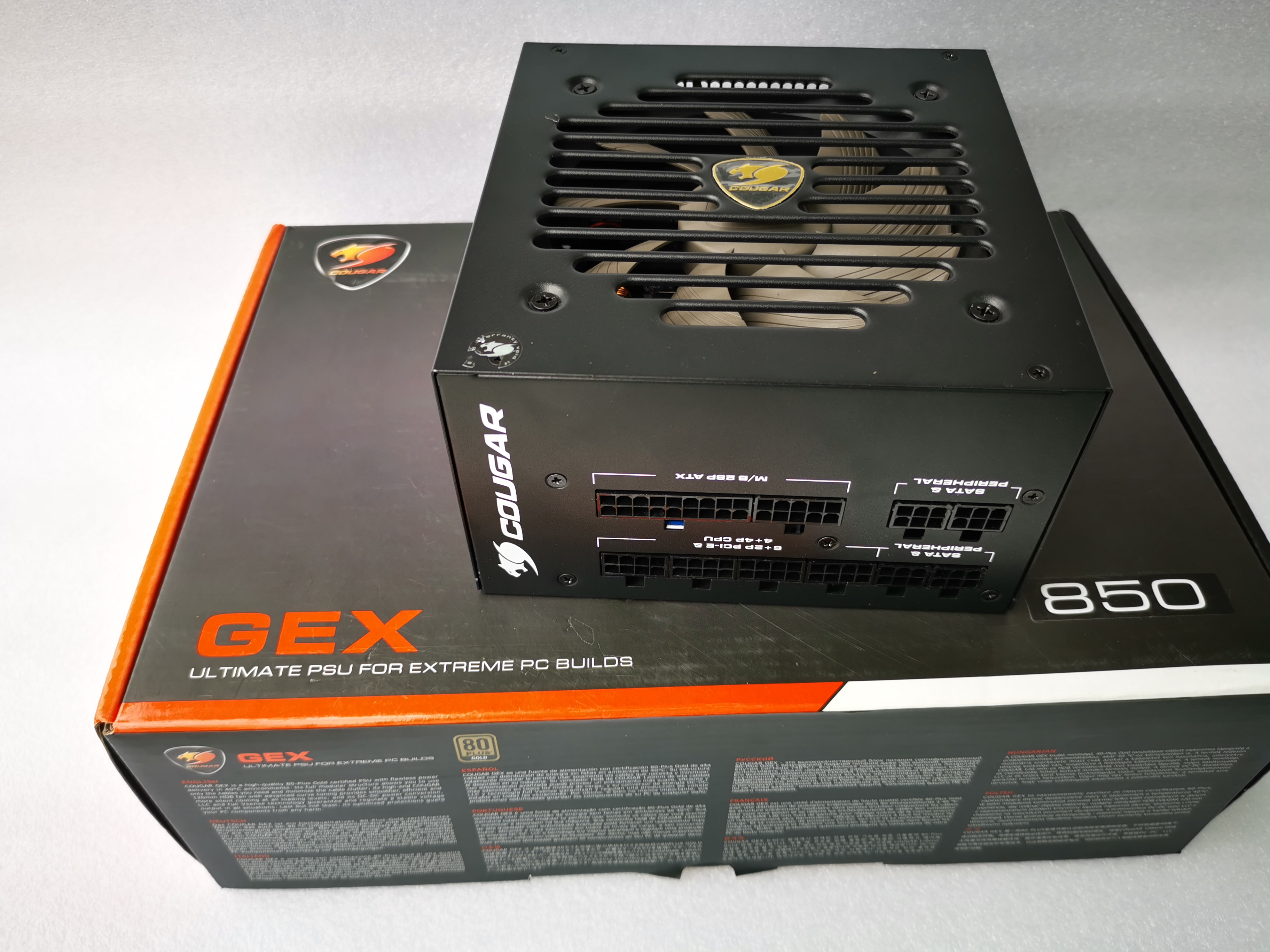 COUGAR GEX 850 850W (80+ GOLD)