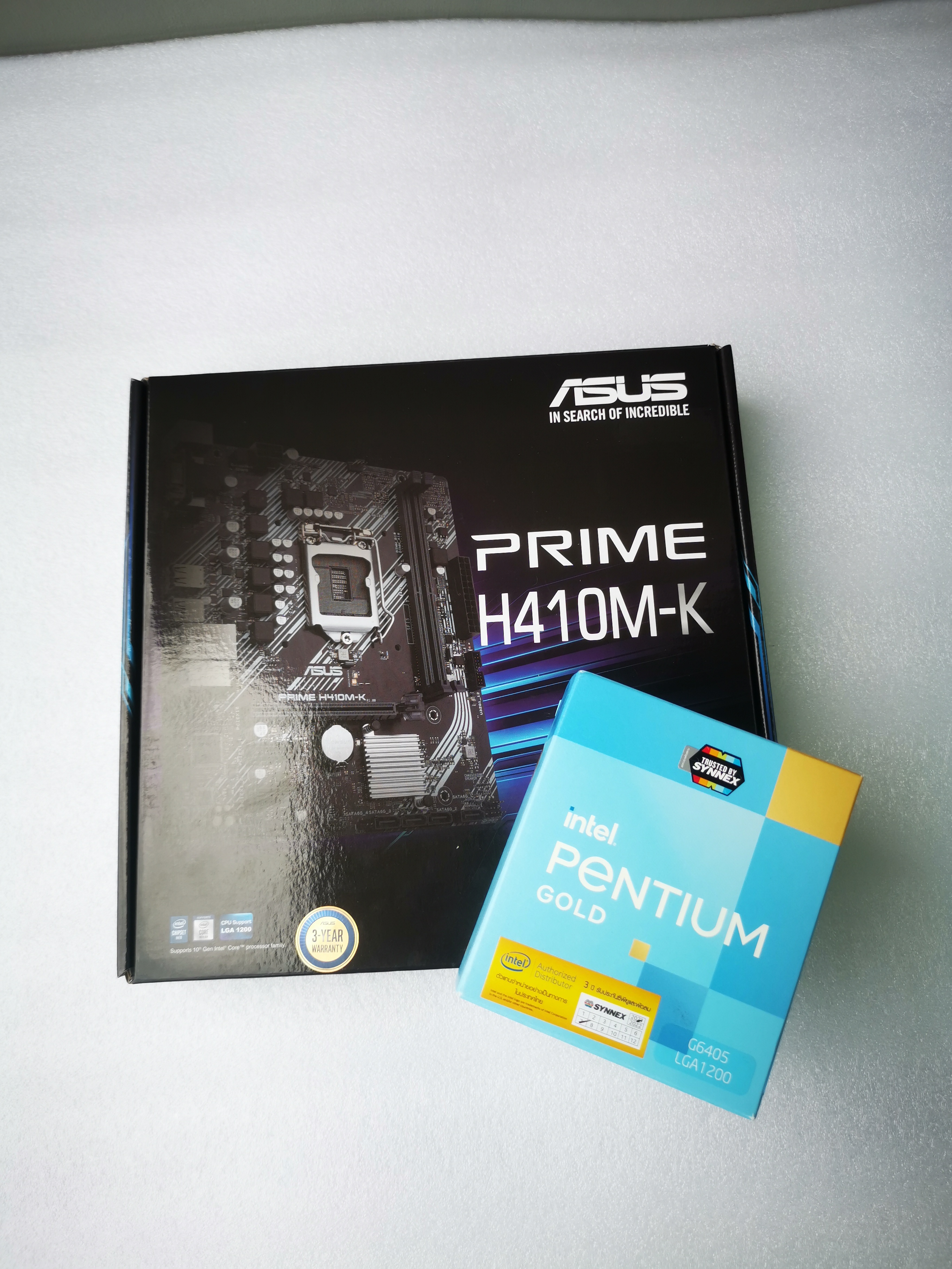 เซ็ต ASUS PRIME H410M-K + CPU PENTIUM GOLD G6405