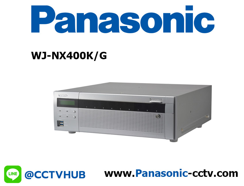 เครื่องบันทึก Panasonic NVR รุ่น WJ-NX400K/G