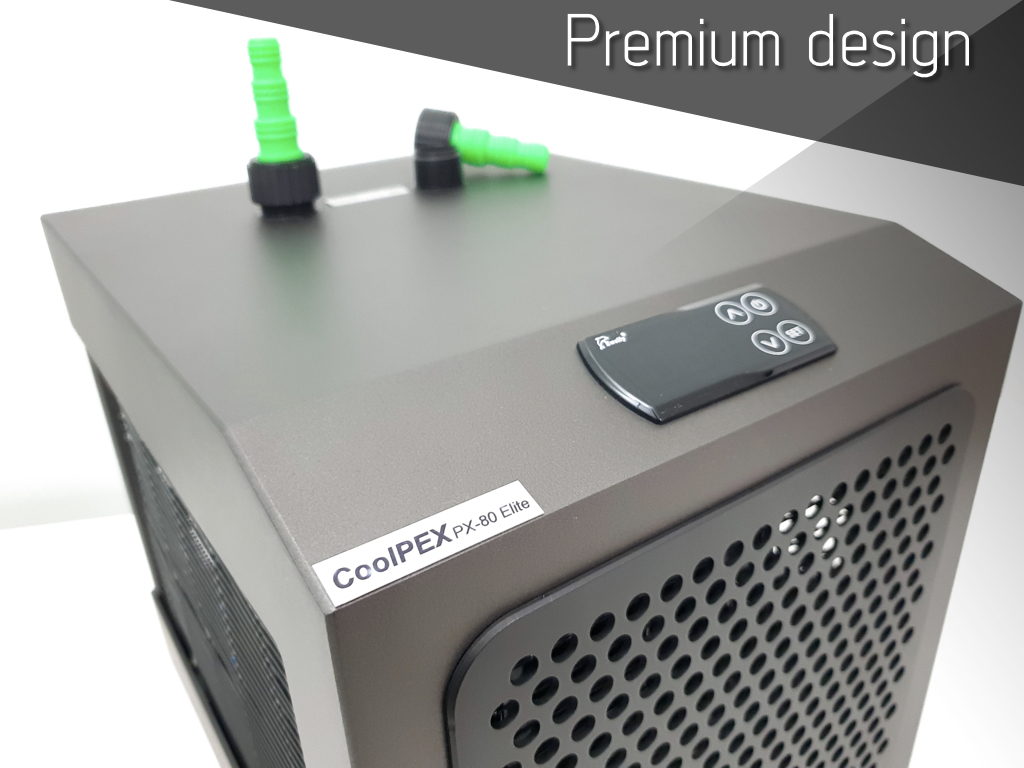 CoolPEX PX-80 Elite ชิลเลอร์ตู้ปลา 12" - 24"