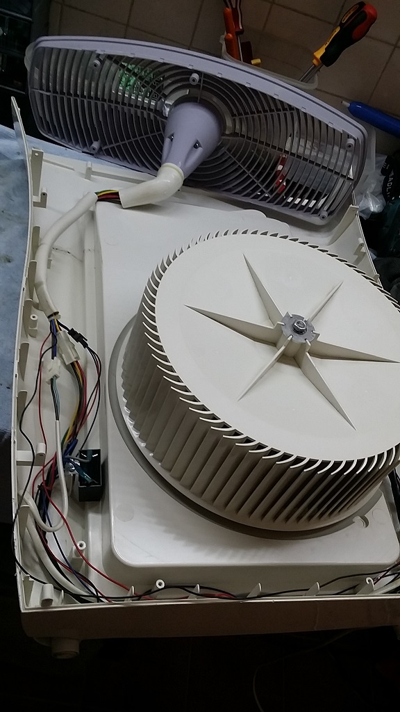 ซ่อมเครื่องฟอกอากาศ ยี่ห้อ 3M รุ่น FAP03-RS-2 อาการพัดลมหมุนเบา