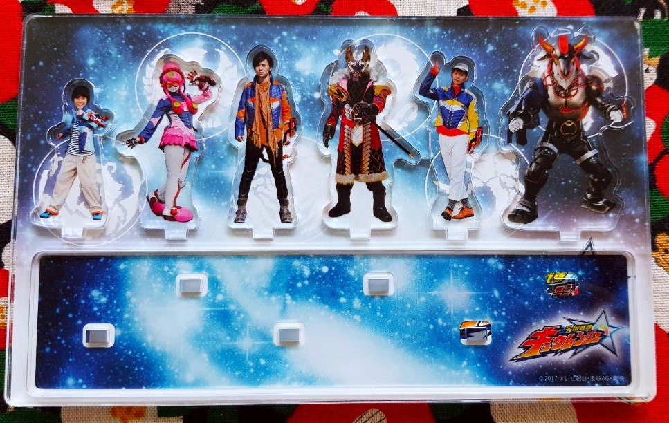 Standy สแตนดี้ ขบวนการอวกาศ คิวเรนเจอร์ Uchu Sentai Kyuranger จากญี่ปุ่น อะคริลิก Size : 5.5 cm
