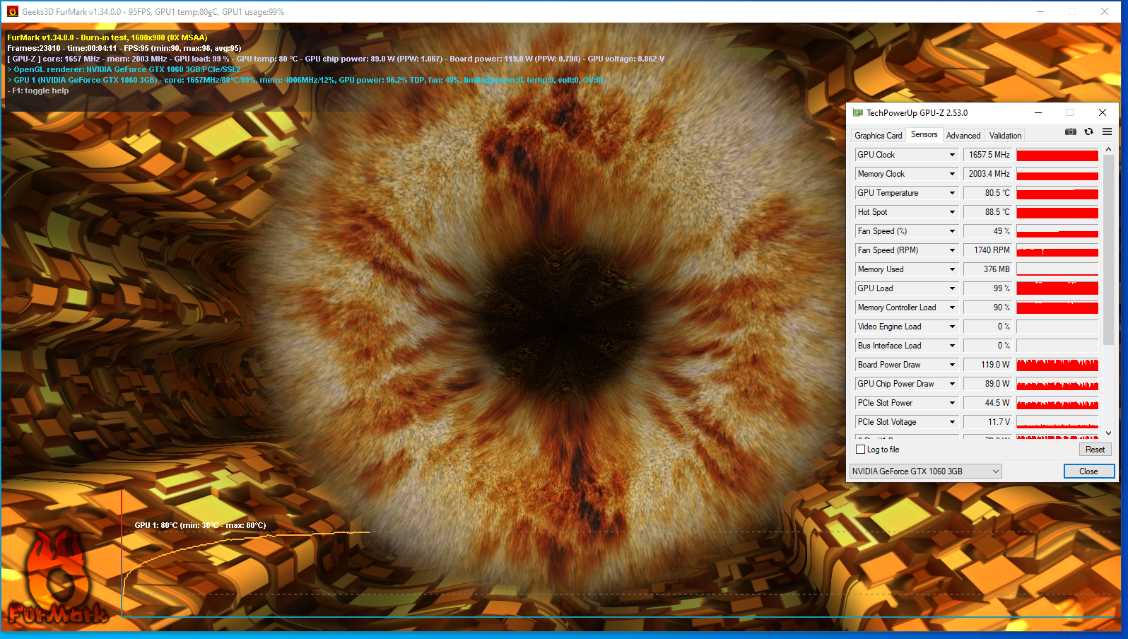 Asus GTX 1060 3GB Dual
