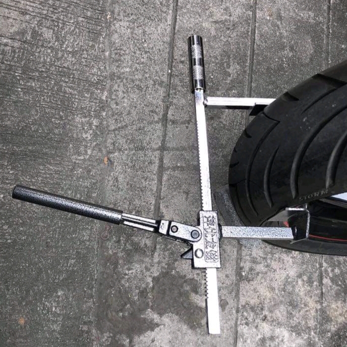 ตัวหนีบยางมอไซด์ ใช้ถอดยางออกจากล้อ กดยางออกจากแม็ สำหรับล้อมอเตอร์ไซค์ 0-20CM