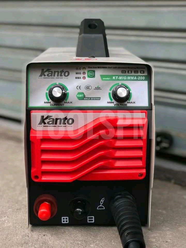 Kanto ตู้เชื่อมไฟฟ้า 2 ระบบ รุ่น KTB-MIG/MMA-200(200 AMP) ระบบ FLUX CORED