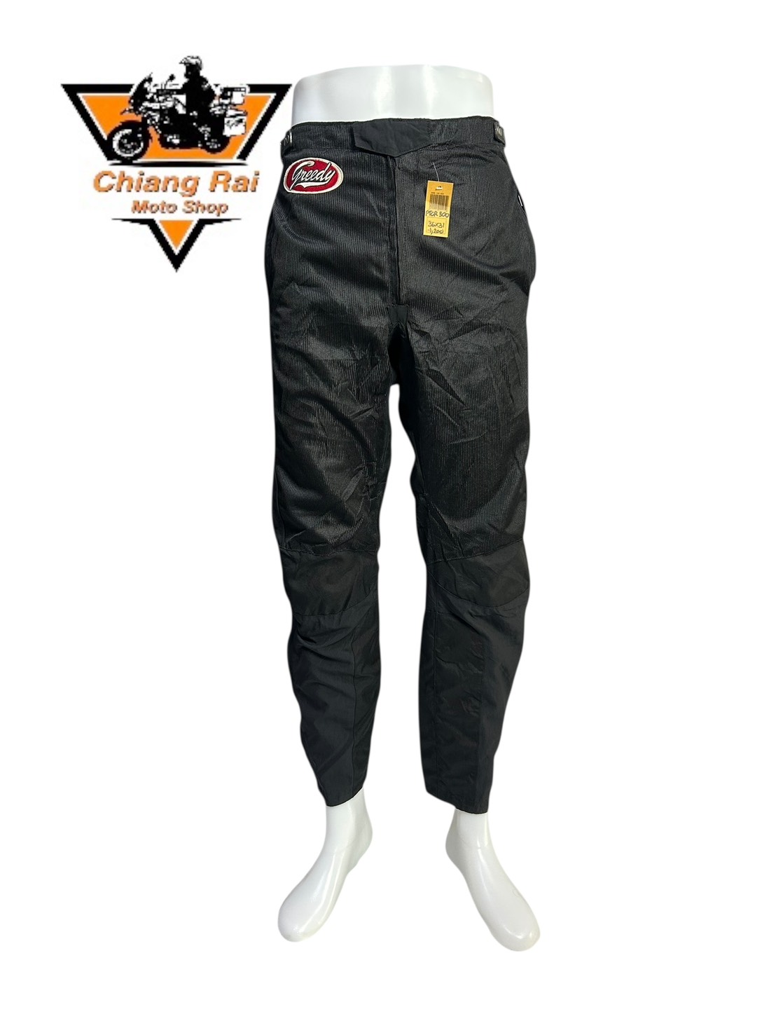 กางเกงขี่มอเตอร์ไซด์ ( มือสอง ) PTCR 300 : เอว 36" ยาว 31" Greedy (ไม่มีการ์ด)