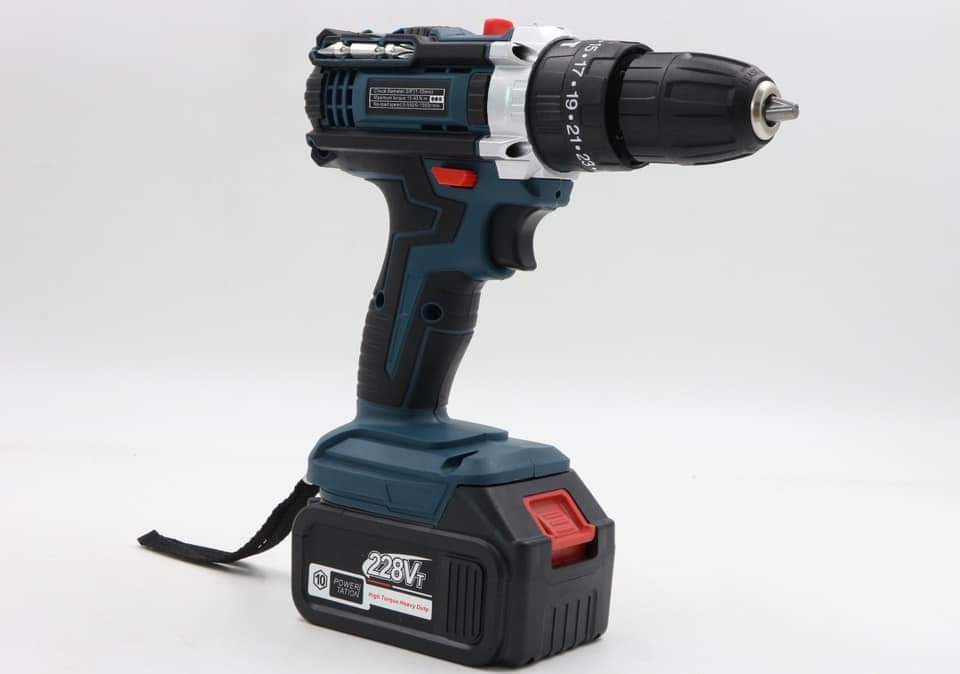 สว่านแบตกระแทก ไร้สาย 3 ระบบ ยี่ห้อ Enzo 228V