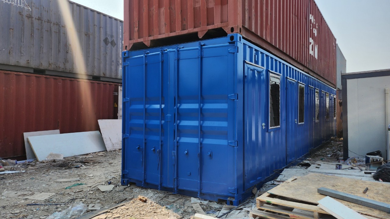 ตู้้บ้านพักคนงาน ตู้บ้านพัก ตู้คอนเทนเนอร์บ้านพัก ตู้แคมป์คนงาน ตู้คอนเทนเนอร์ดัดแปลง