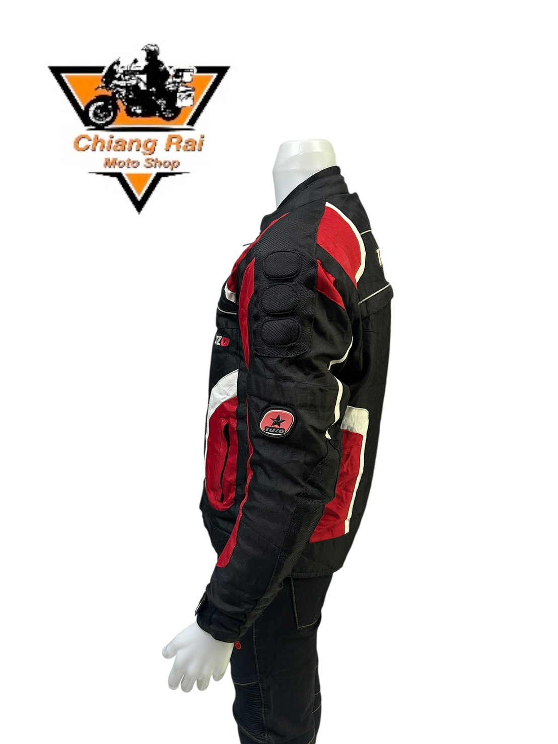 เสื้อขี่มอเตอร์ไซด์( มือสอง) CRSB 063 : อก 46" ยาว 25" (L) **TUZO**