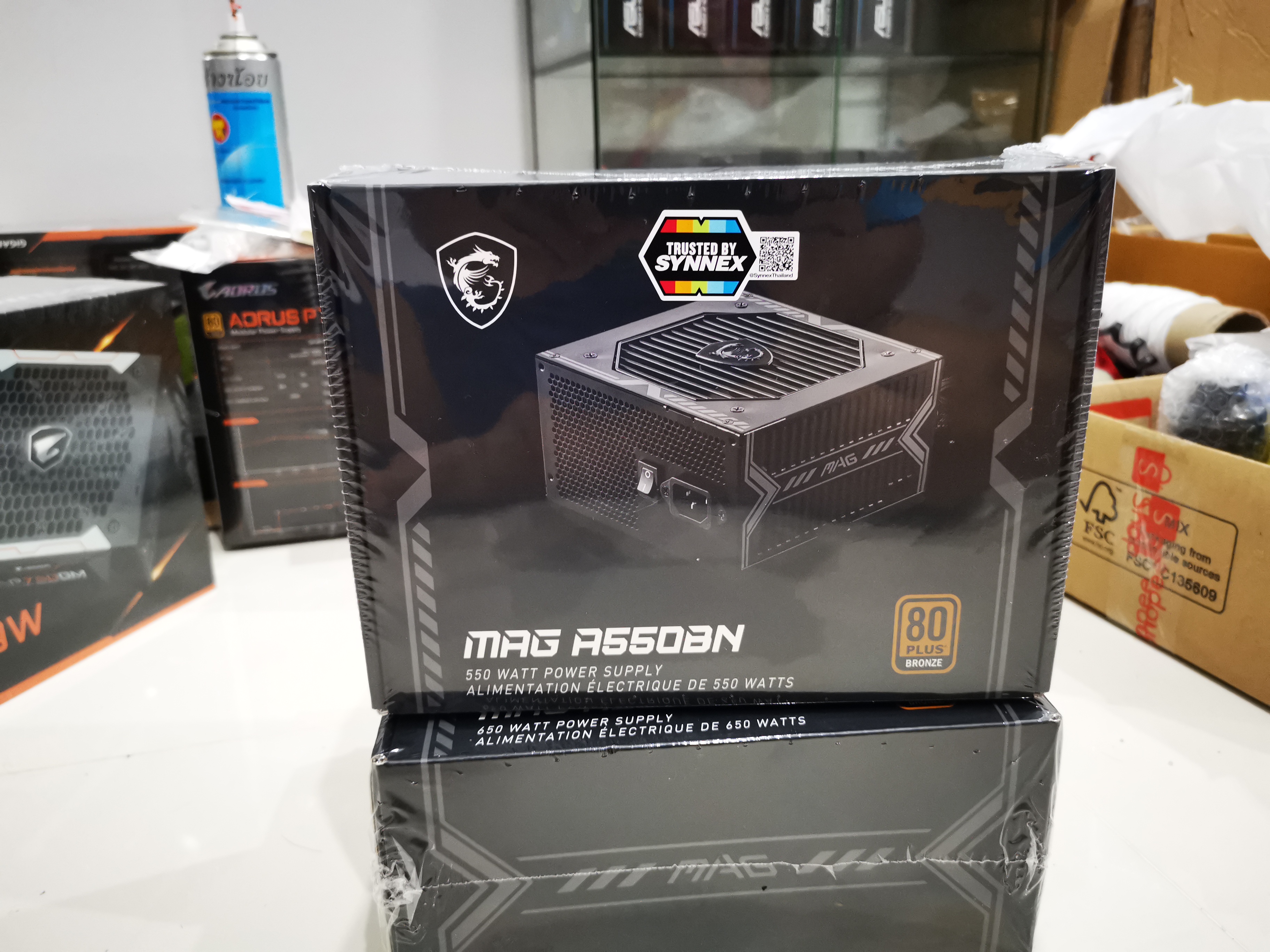 PSU MSI MAG A550BN 550W (80+ Bronze)