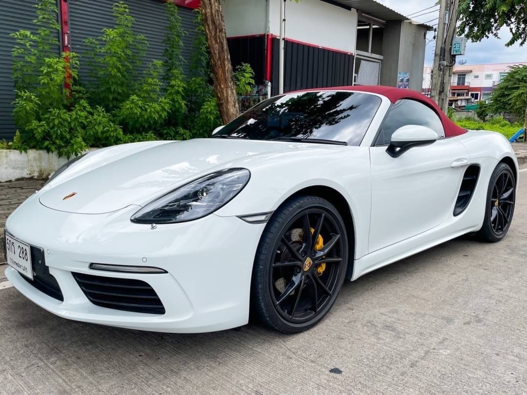 PORSCHE 718 BOXSTER สีขาว ปี 2016