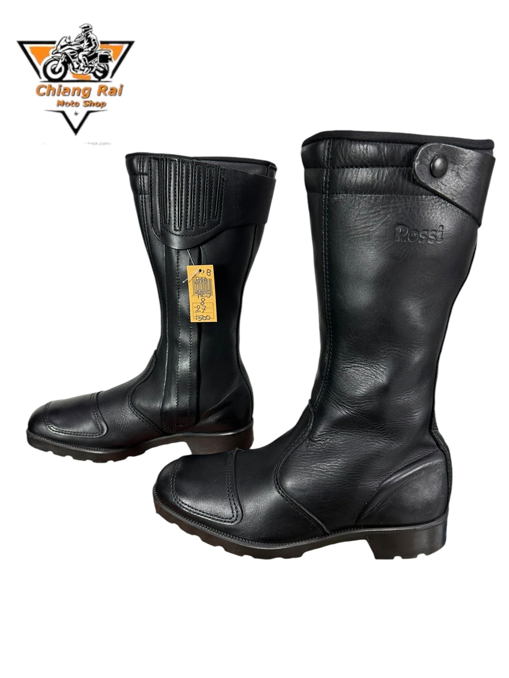 รองเท้าขี่มอเตอร์ไซด์( มือสอง) RCBS-819 Size ขนาดจากป้าย 42.5:EUR / 8:UK / 27:Cm.(ROSSI)