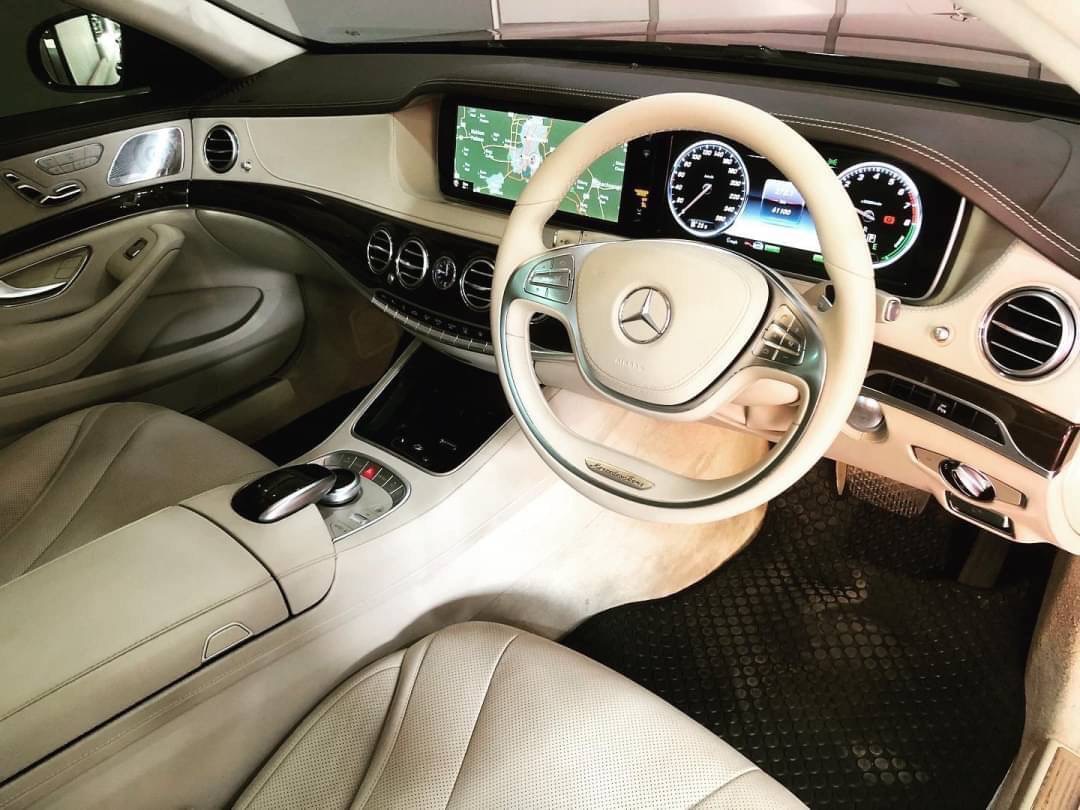 Mercedes Benz S500e V6 3.0 Exclusive Plug-in Hybrid เบรคฟ้า ปี 2017