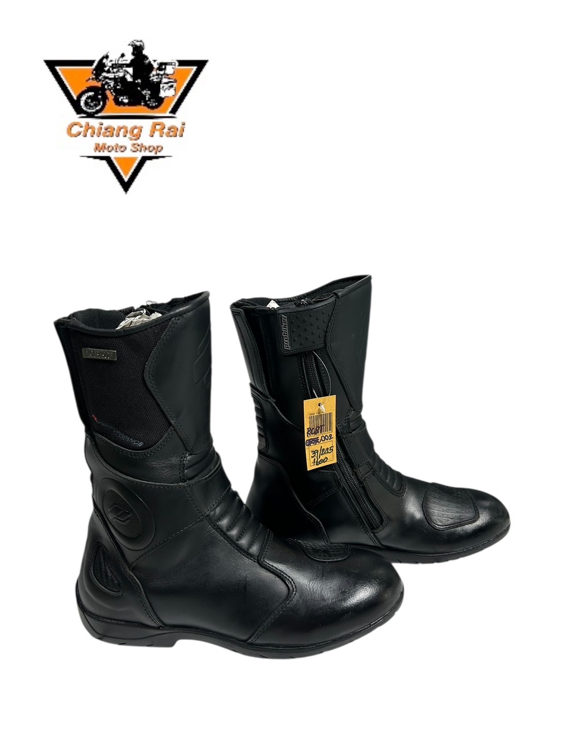 รองเท้าขี่มอเตอร์ไซด์( มือสอง) RCBT-002 Size ขนาดจากป้าย 39:EUR / 6:UK / 24.5:Cm.(ProBiker)