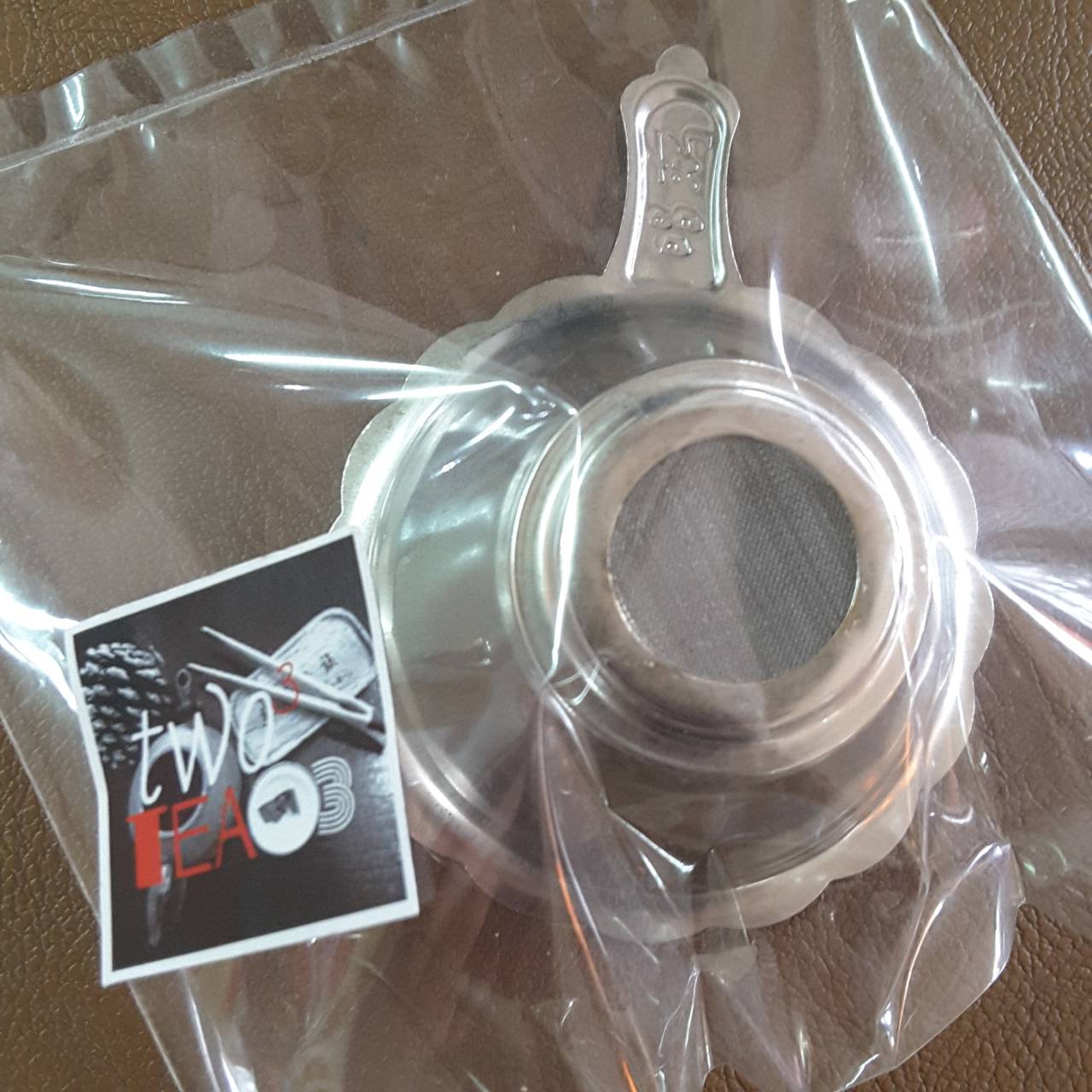 ที่กรองชาสแตนเลส Stainless Steel Tea Infuser นน. 40 กรัม