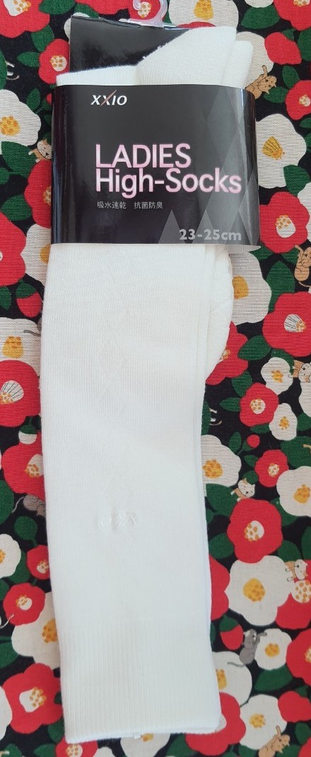 XXIO Ladies High Socks ถุงเท้ายาวถึงน่อง จากญี่ปุ่น Size : 23 - 25 cm for WOMEN