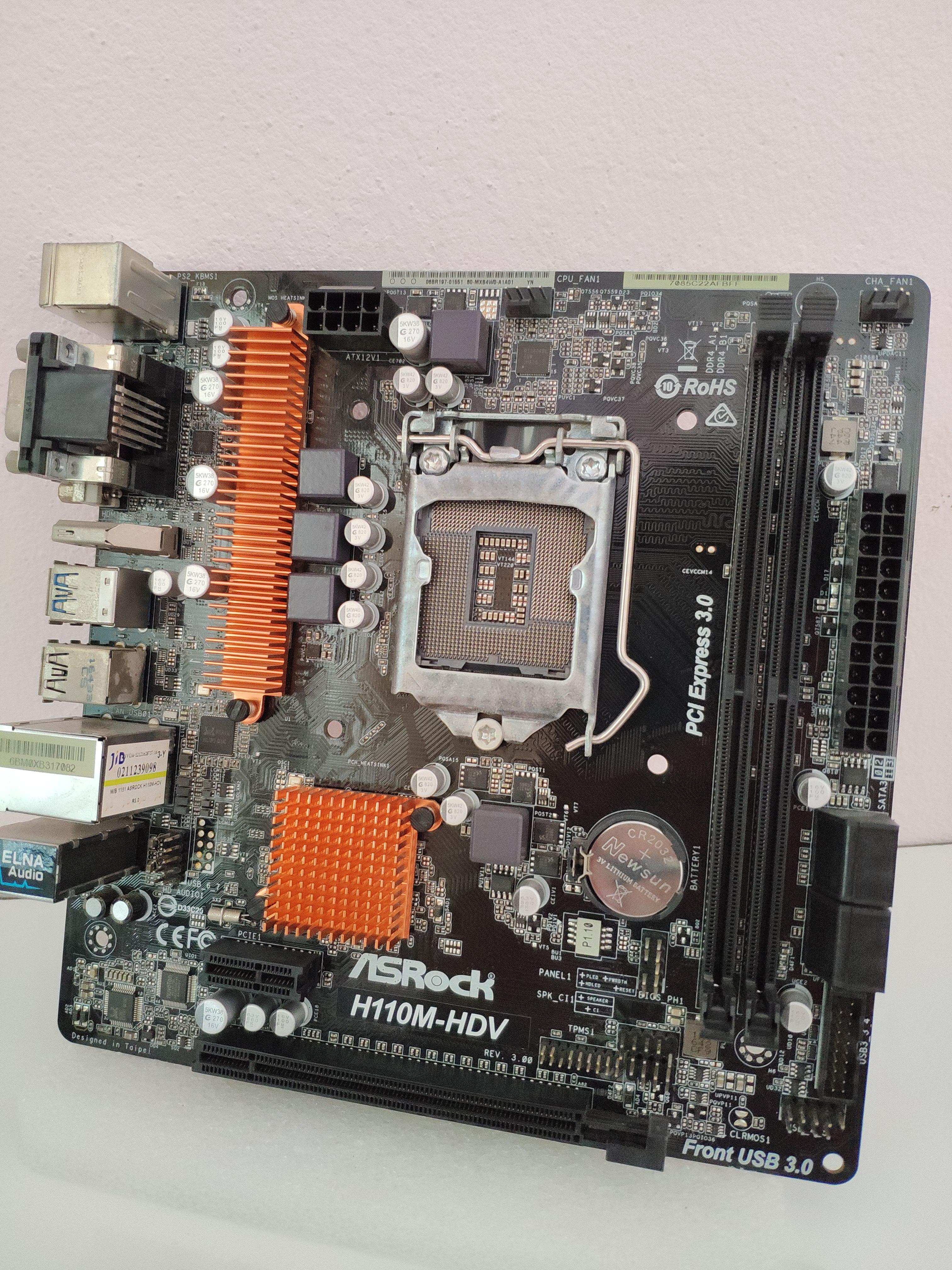 Asrock H110M-HDV