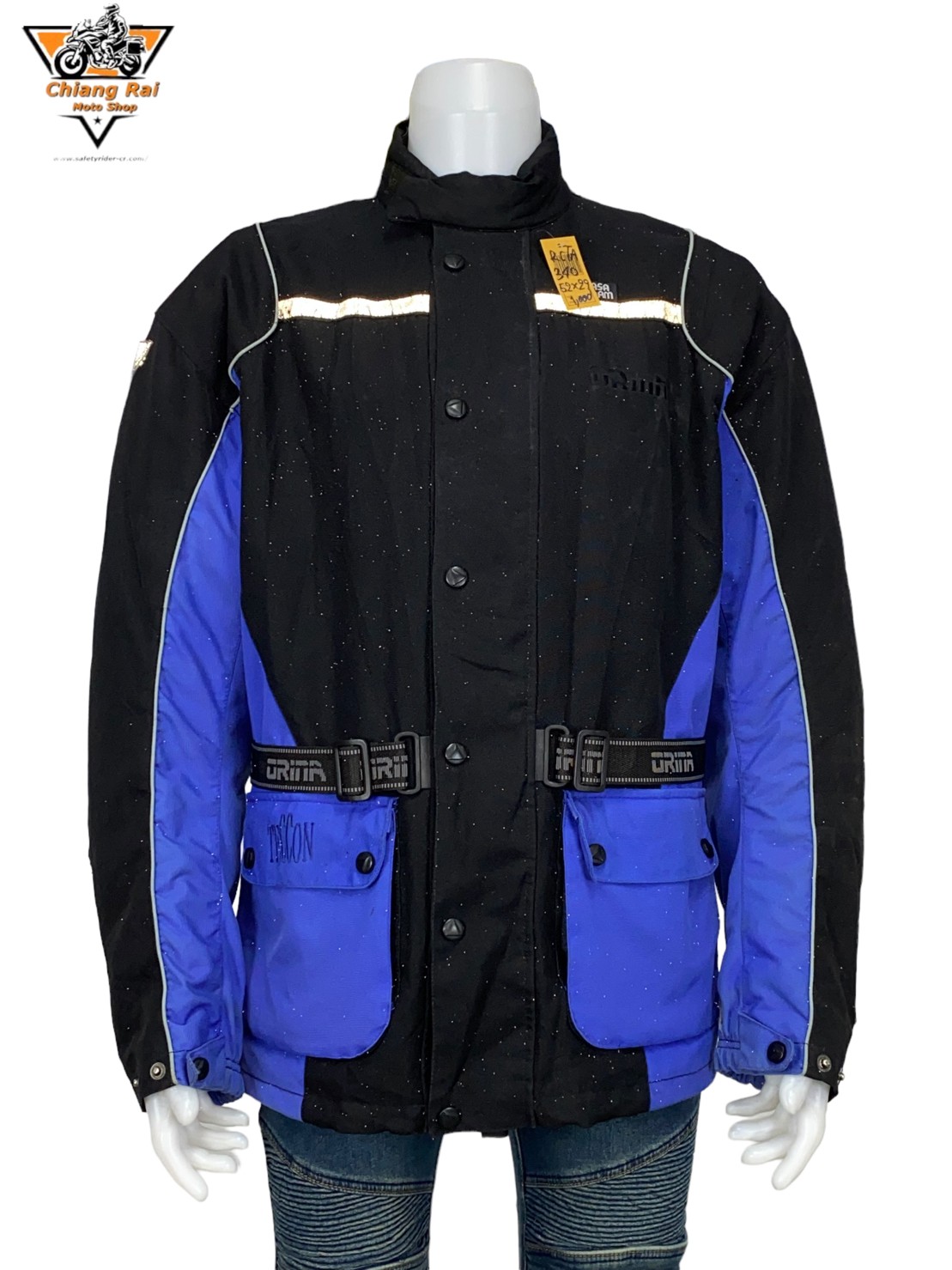 เสื้อขี่มอเตอร์ไซด์( มือสอง) RCTA 340 อก 52 " ยาว 29"(XL) ยี่ห้อ**orina**