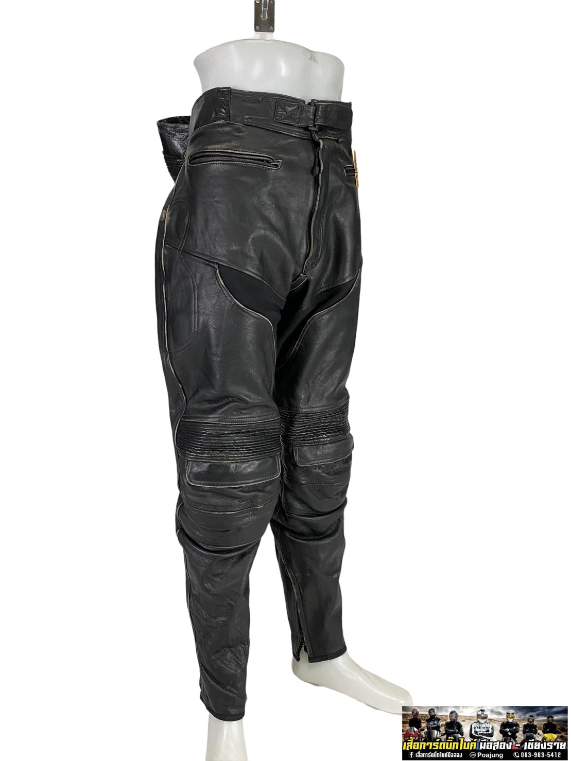 กางเกงขี่มอเตอร์ไซด์ ( มือสอง ) RCTS 009 : เอว 44" ยาว 30" GB