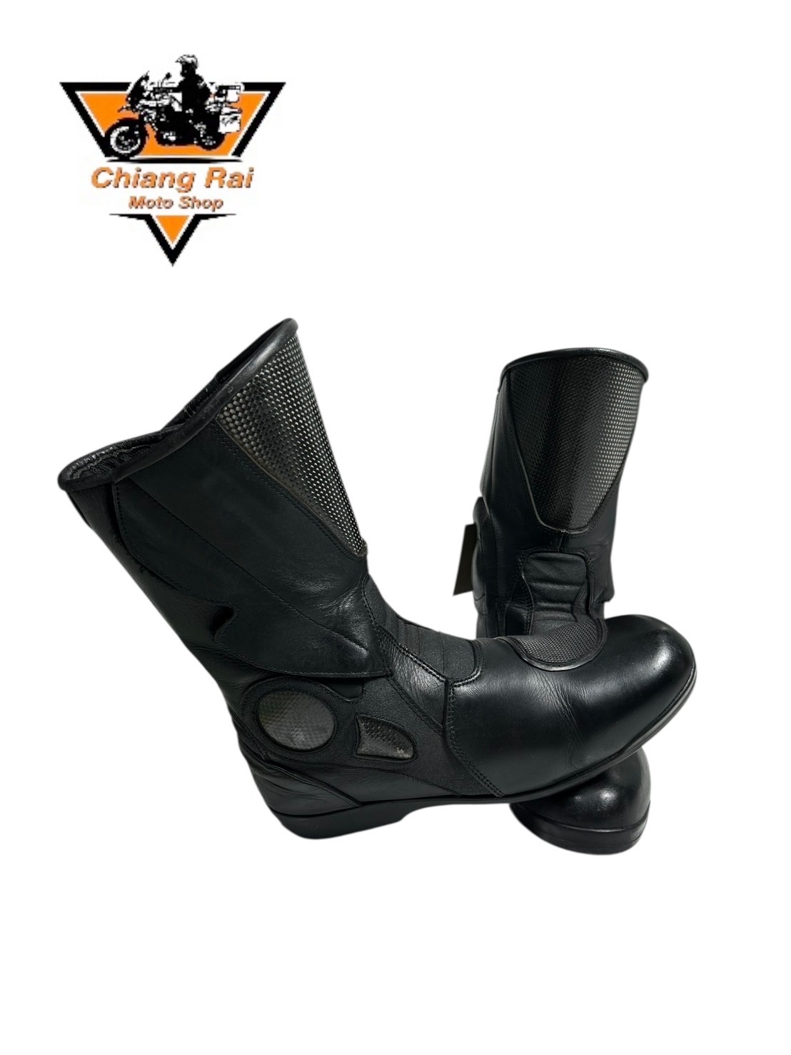 รองเท้าขี่มอเตอร์ไซด์( มือสอง) RCBT-035 Size ขนาดจากป้าย 40:EUR / 6.5:UK / 25:Cm.(Cima)