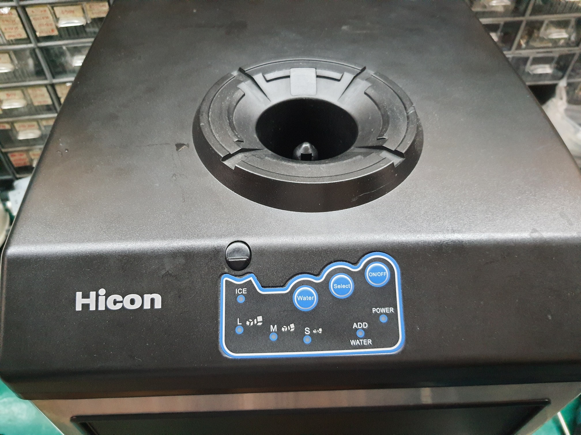 ซ่อมเครื่องทำน้ำแข็ง ยี่ห้อ HICON รุ่น HZB-25BF อาการเครื่องไม่ทำน้ำแข็ง