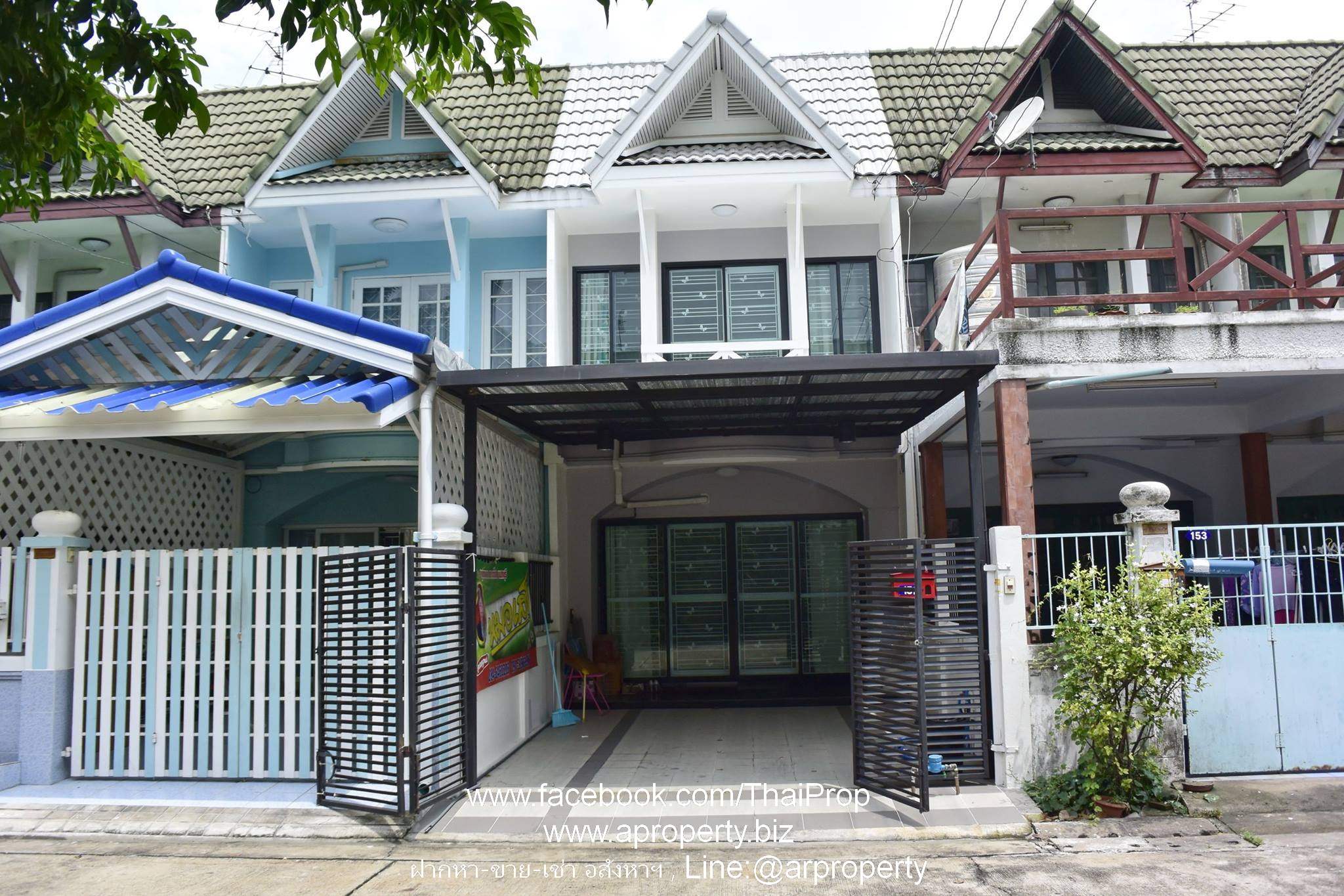 ให้เช่าท/ฮ 2 ชั้น เรวดี 61 ใกล้รถไฟฟ้าหลายสถานี