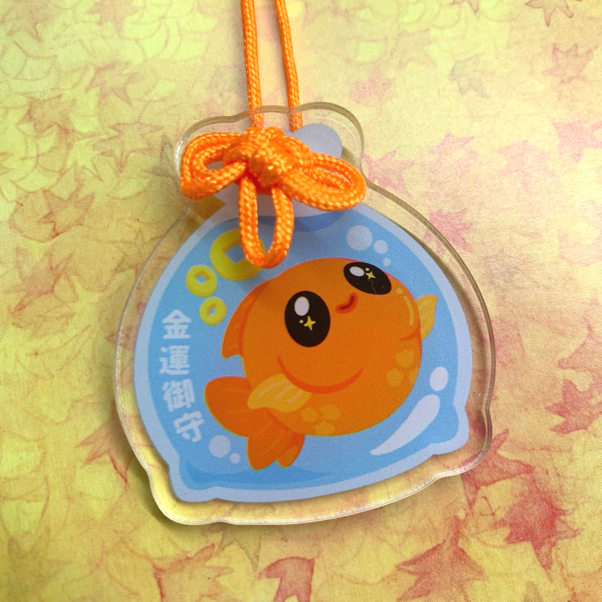 (พร้อมส่งแค่บางรายการ-ดูรูปดีๆนะคะ) Omamori 5 cm (วัสดุอะคริลิค)