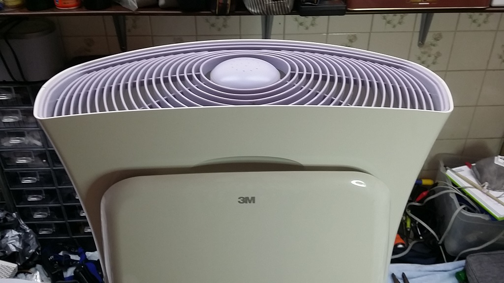 ซ่อมเครื่องฟอกอากาศ ยี่ห้อ 3M รุ่น FAP03-RS-2 อาการพัดลมหมุนเบา