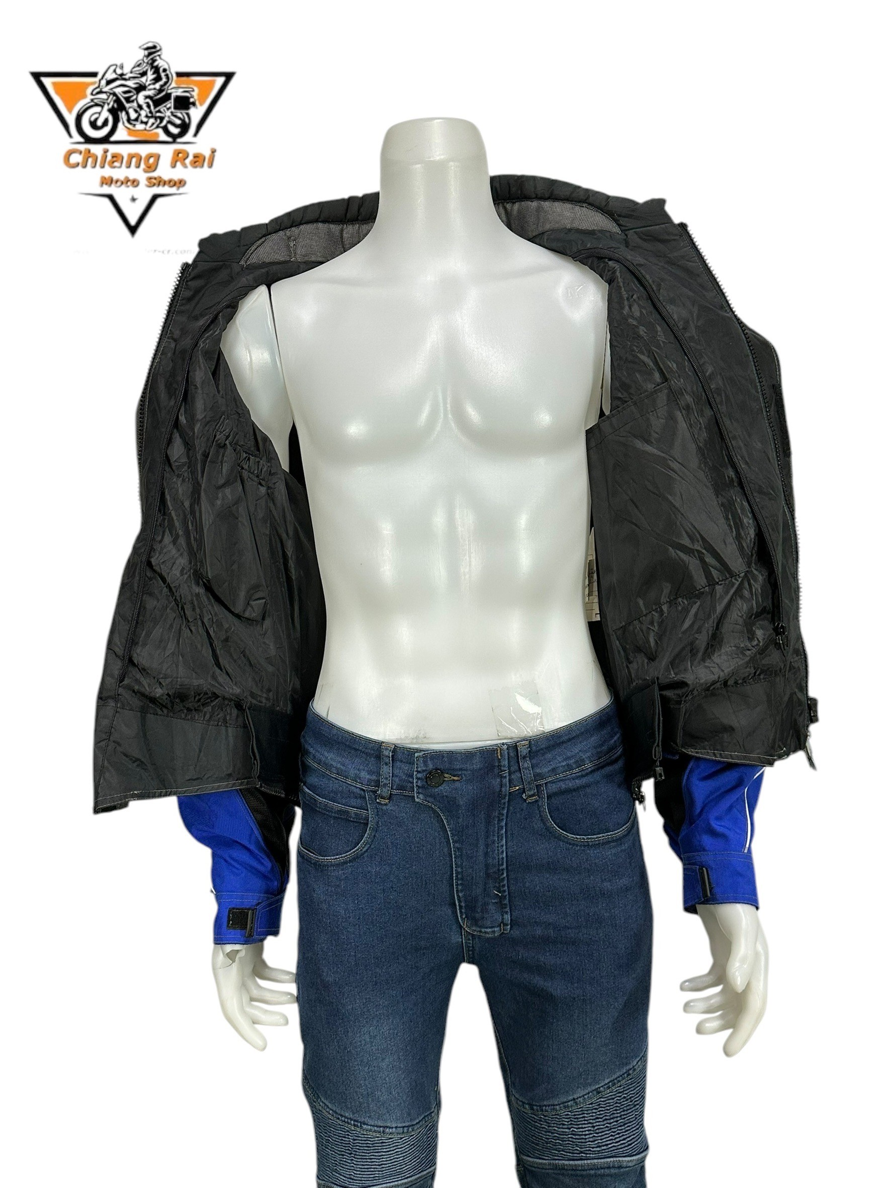 เสื้อขี่มอเตอร์ไซด์( มือสอง) RCSA 927 : อก 50" ยาว 24" (XL) **LYNX**