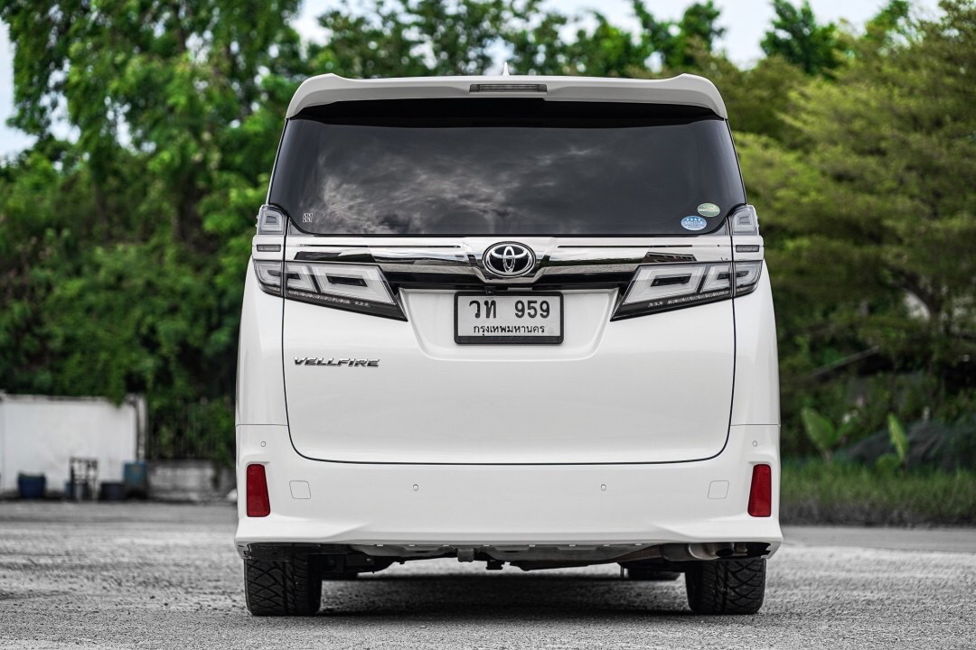 Toyota Vellfire 2.5 Z G Edition Facelift ปี 2018