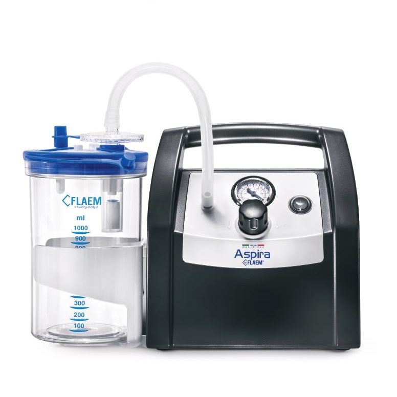 เครื่องดูดเสมหะ FLAEM Portable Phlegm Suction Unit รุ่น Aspira Plus