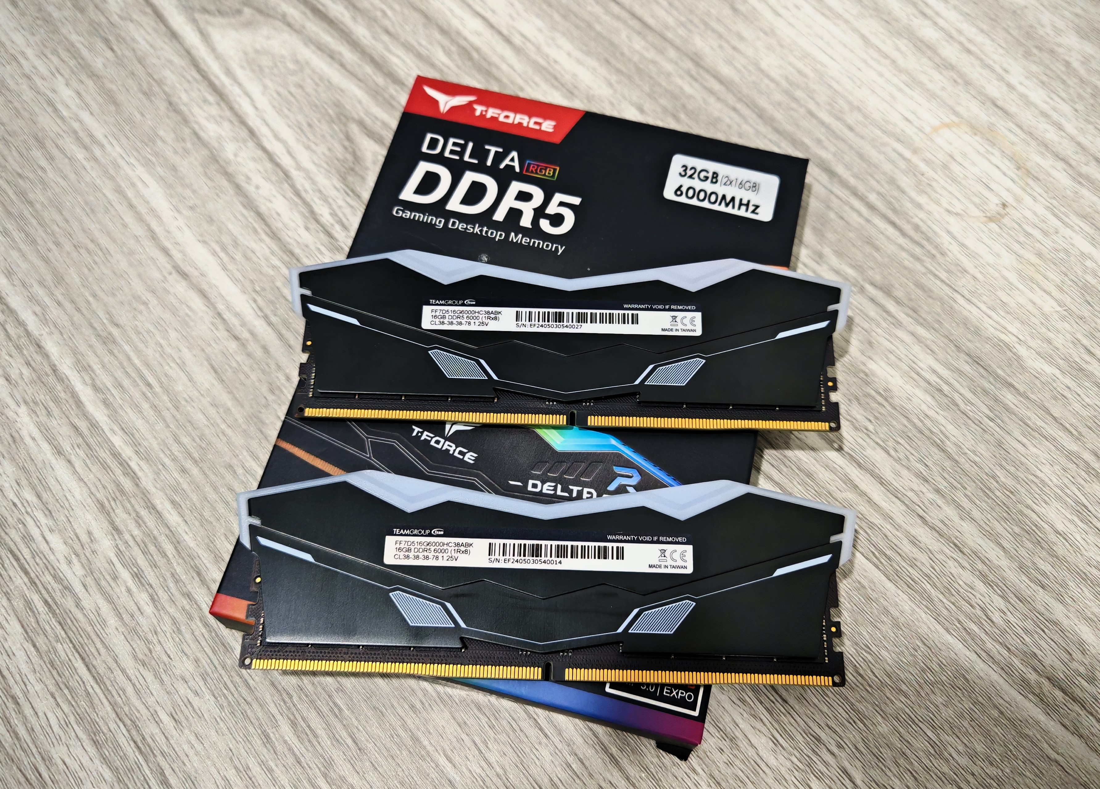 Ram T-Force Delta DDR5 32(16*2)/6000