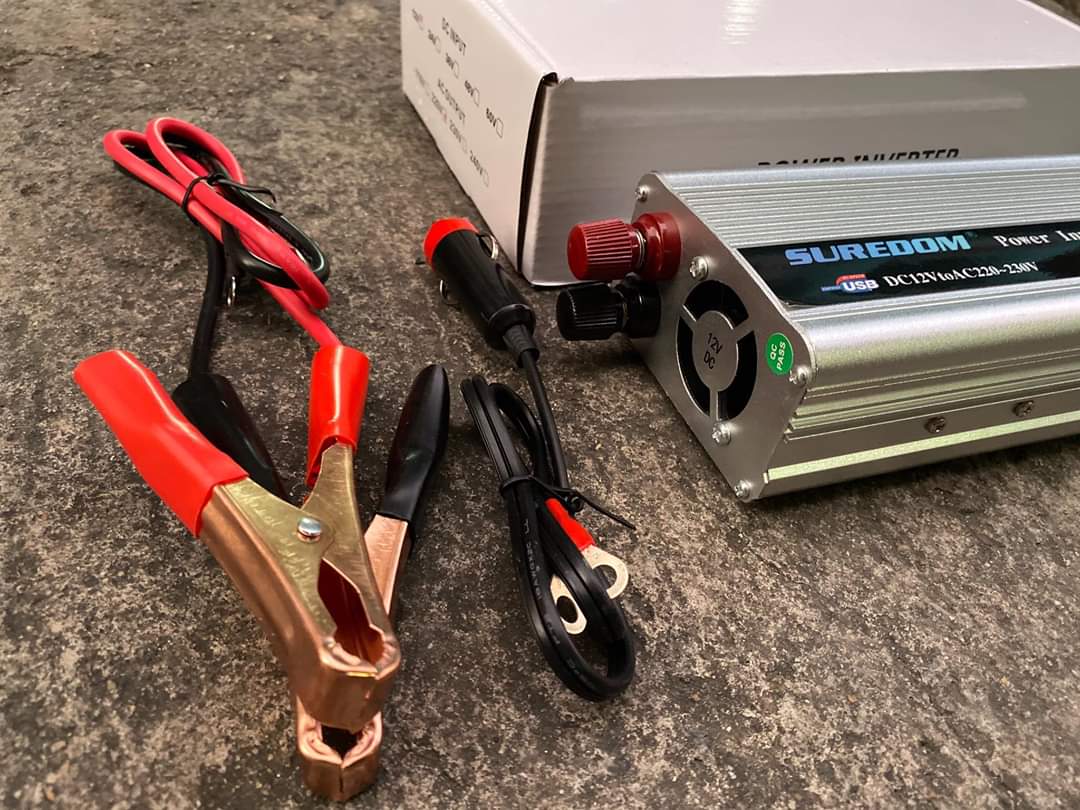 อินเวอร์เตอร์ แปลงไฟ 12V เป็น 220V ขนาด 3,000W ยี่ห้อ Suredom