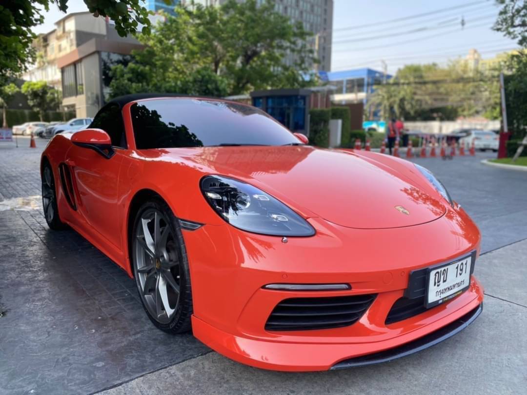 Porsche Boxster 718 techart look ปี 2018