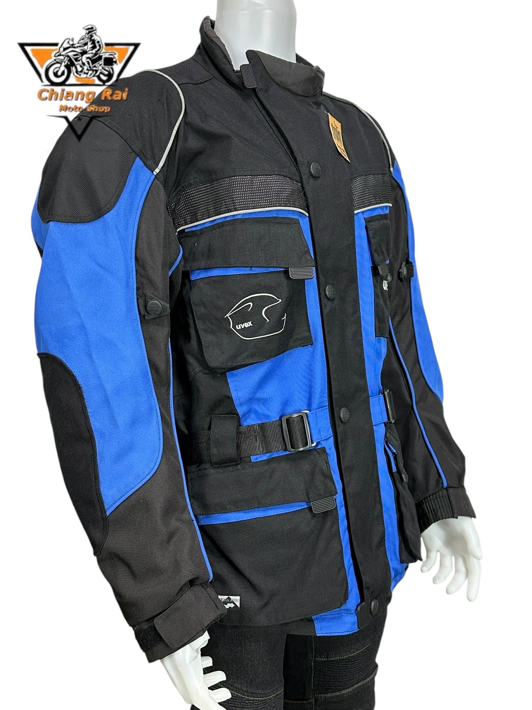 เสื้อขี่มอเตอร์ไซด์( มือสอง) RCTA 677 อก 50-52" ยาว 29"(XL) **uvex**