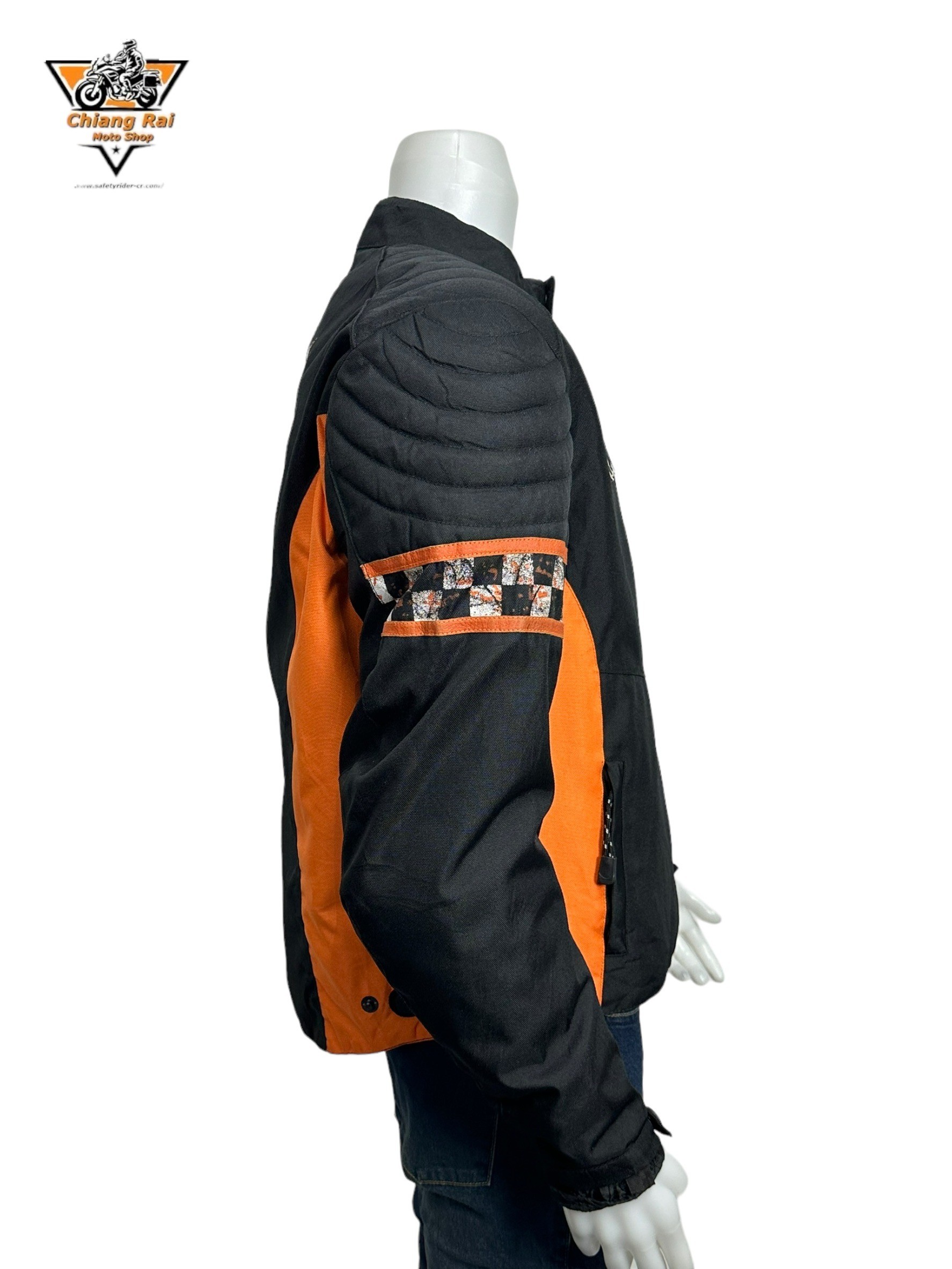 เสื้อขี่มอเตอร์ไซด์( มือสอง) RCSA 856 : อก 48" ยาว 25" (L) **INDIAN COAST**