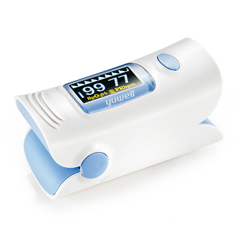 เครื่องวัดออกซิเจนปลายนิ้ว YUWELL Fingertip Pulse Oximeter รุ่น YX302