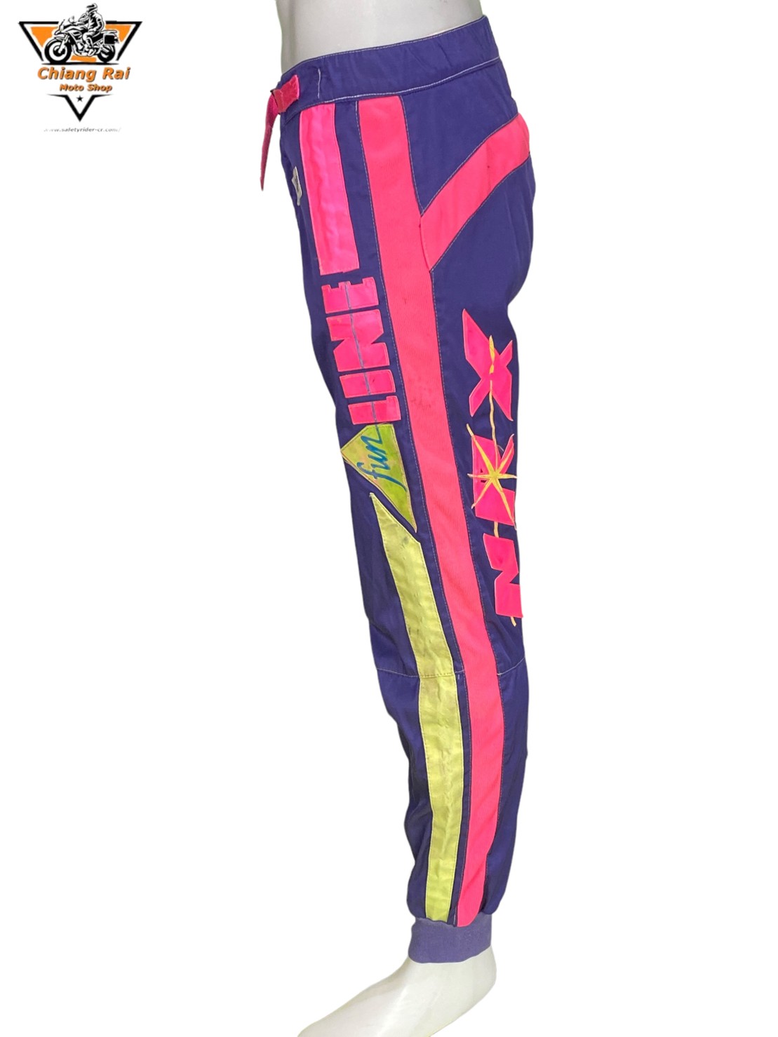 กางเกงขี่มอเตอร์ไซด์ ( มือสอง ) E&A 455: เอว 32" ยาว 28" **NRY**
