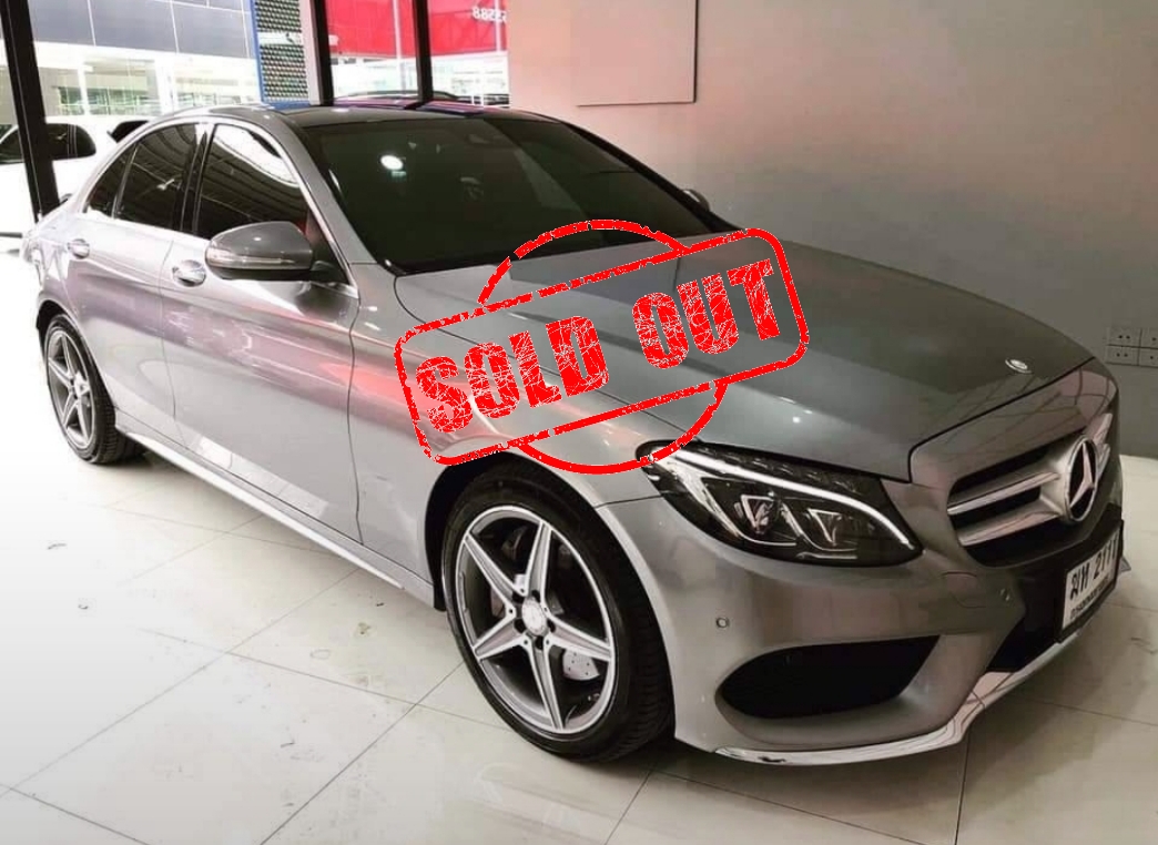 Mercedes Benz C300 AMG DYNAMIC Bluetec Hybrid ปี2016🔖Sold Out🔖