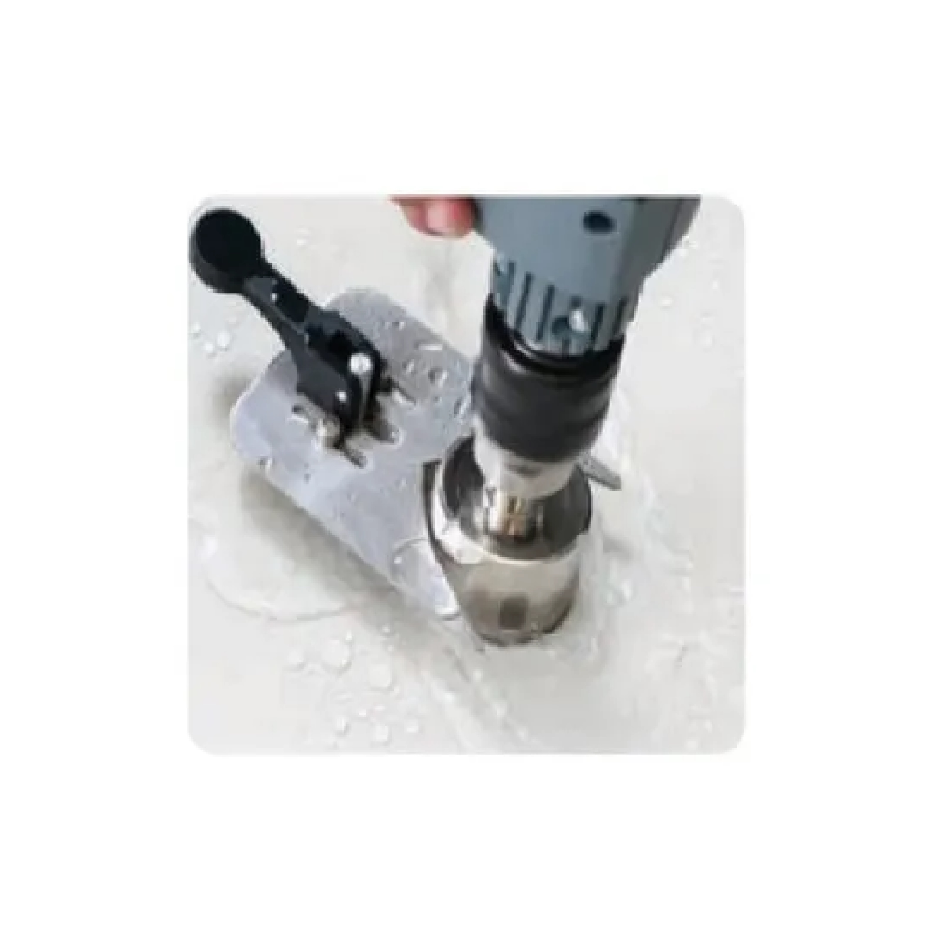 อุปกรณ์นำร่องเจาะกระเบื้อง จระเข้ Crocodile Multi-Drill Guide