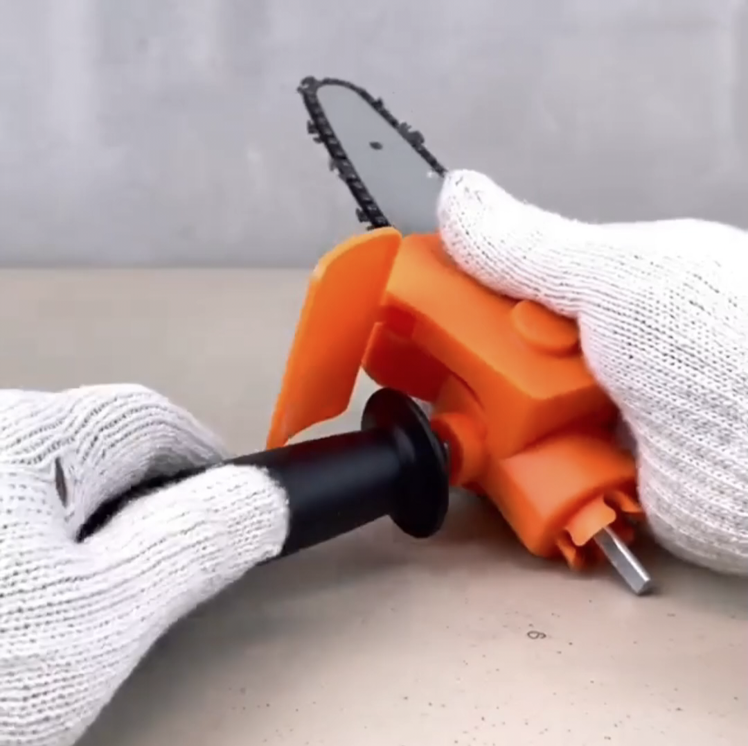 หัวเลื่อยโซ่ต่อสว่าน