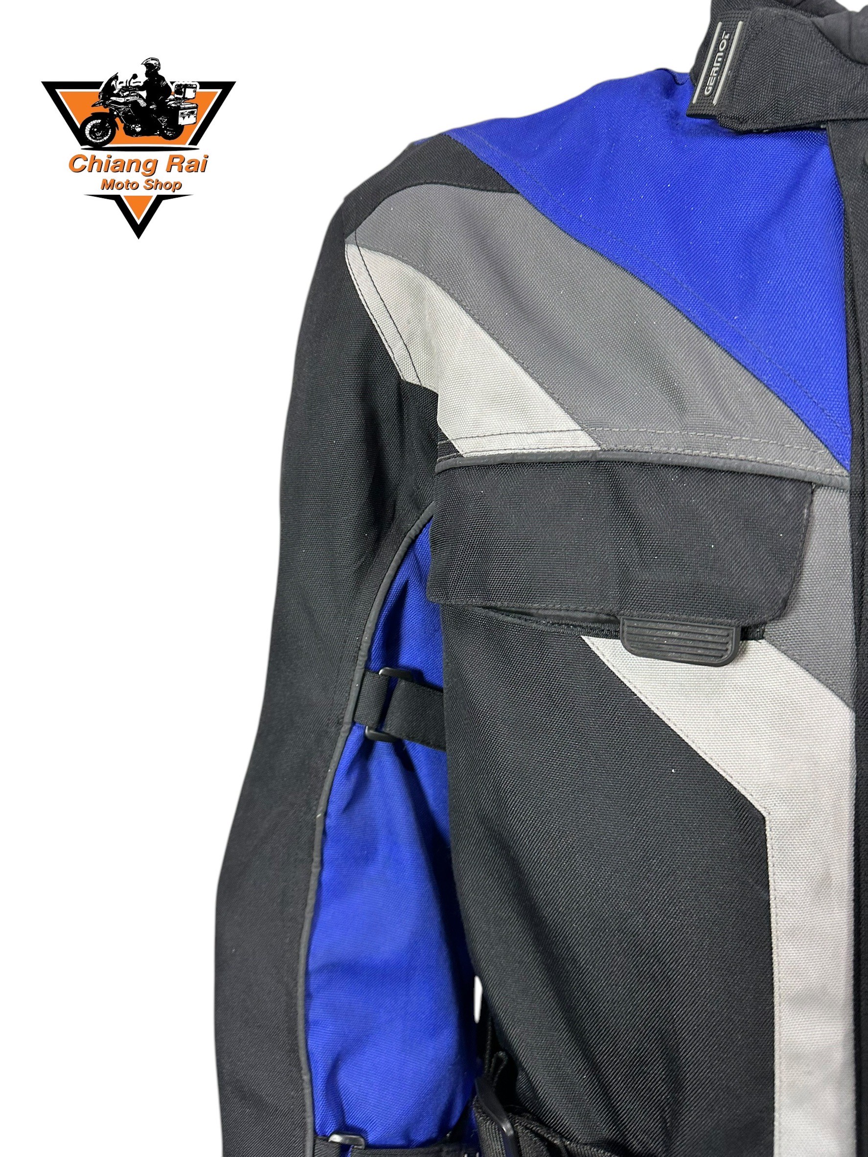 เสื้อขี่มอเตอร์ไซด์( มือสอง) RCTA 740 อก 48" ยาว 24 (L) **GERMOC**