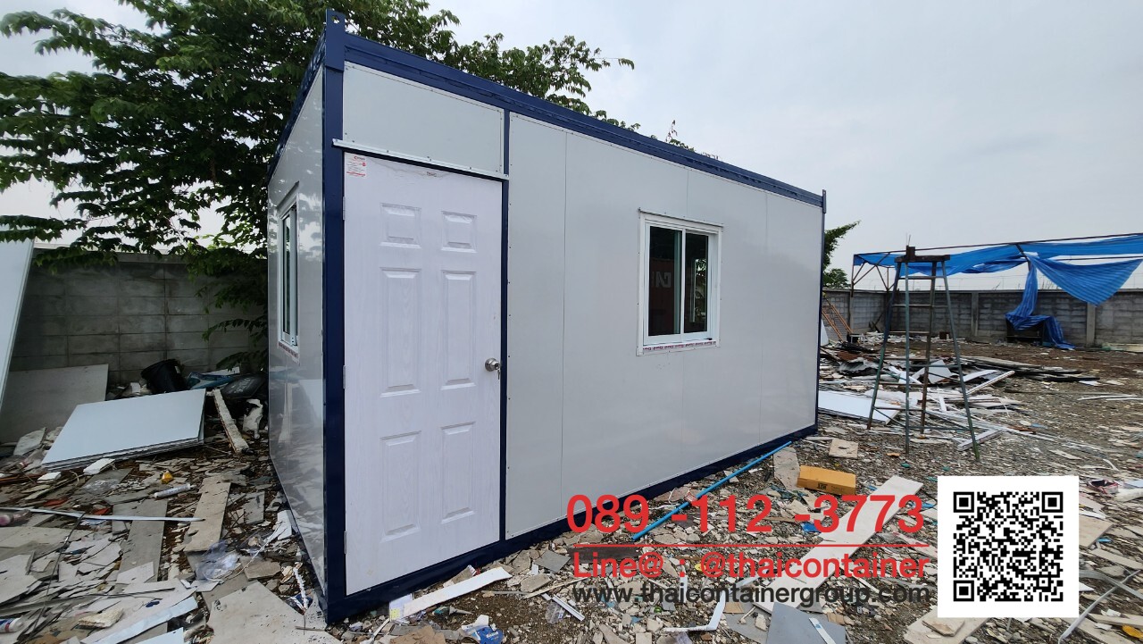 ป้อมส่งเอกสาร สำนักงานขนาด 3*4 ม. ตู้สำนักงาน
