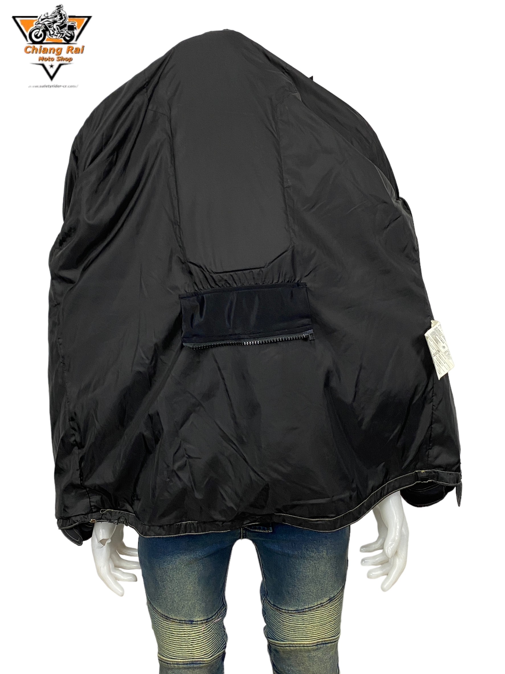 เสื้อขี่มอเตอร์ไซด์( มือสอง) RCTA 476: อก 52" ยาว 32" (XL) **MOTOLINE**