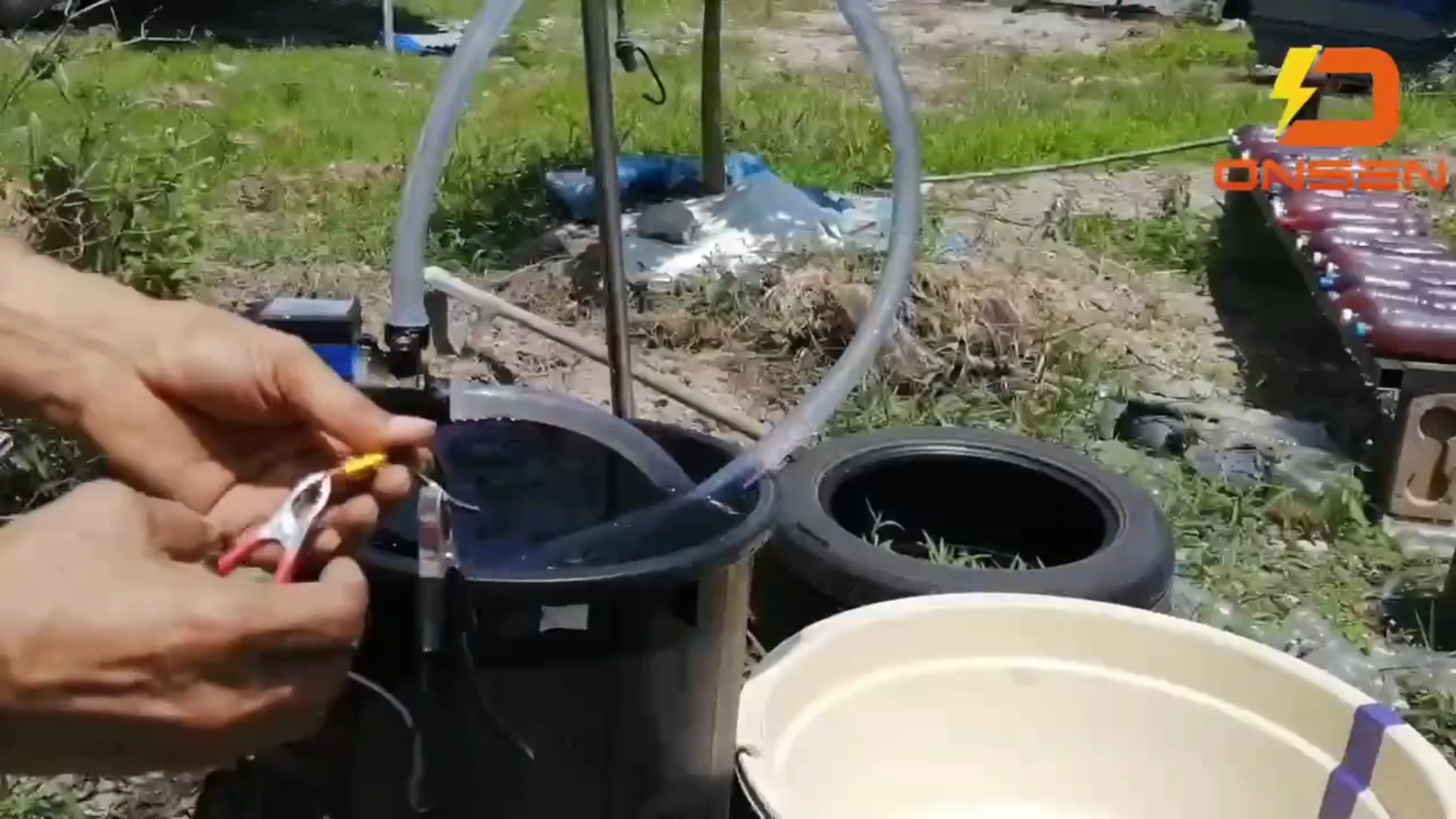 ปั้มไดโว่ ใช้แบตเตอร์รี่ DC 12V/24V