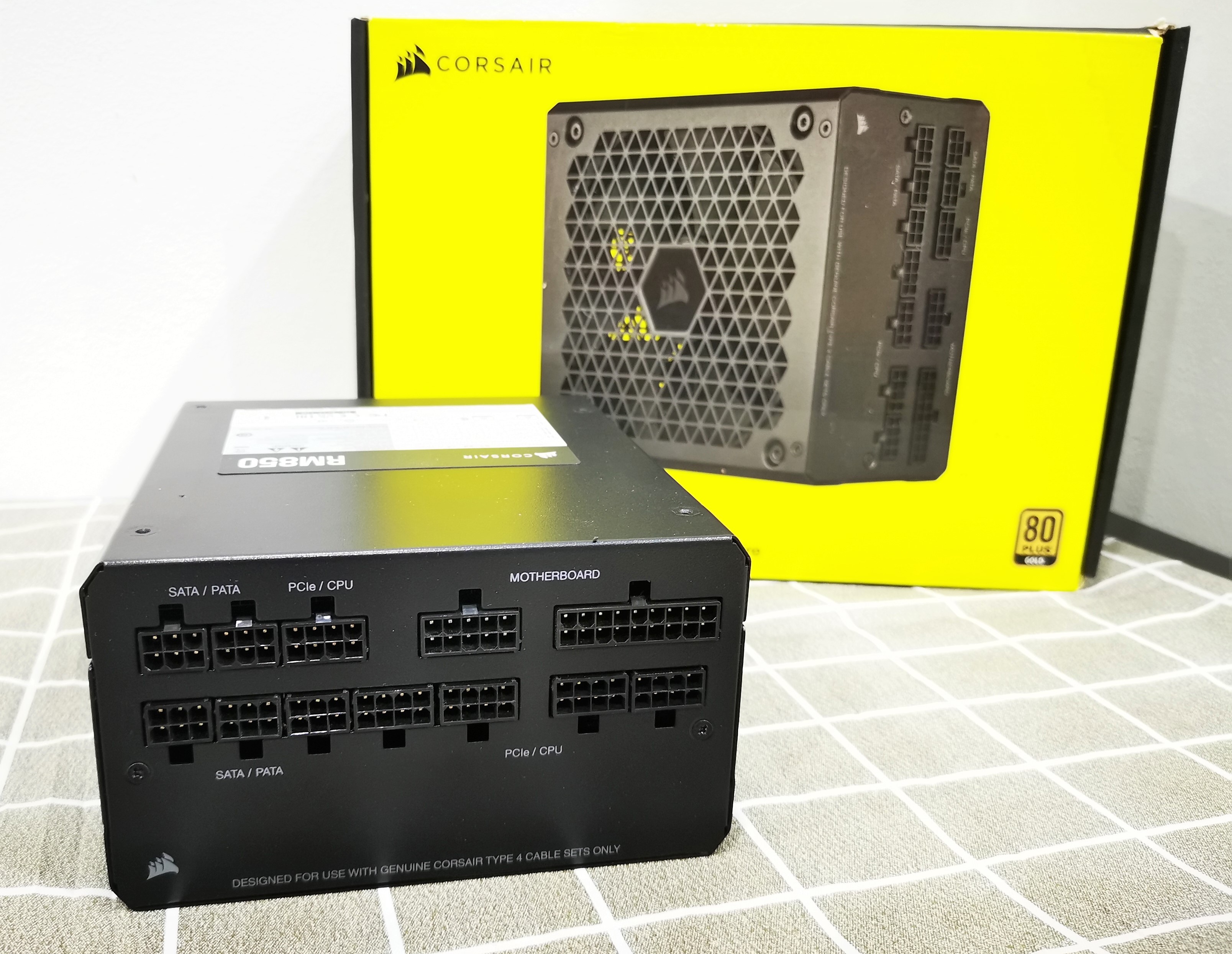 PSU Corsair RM850 850W (80+ GOLD)