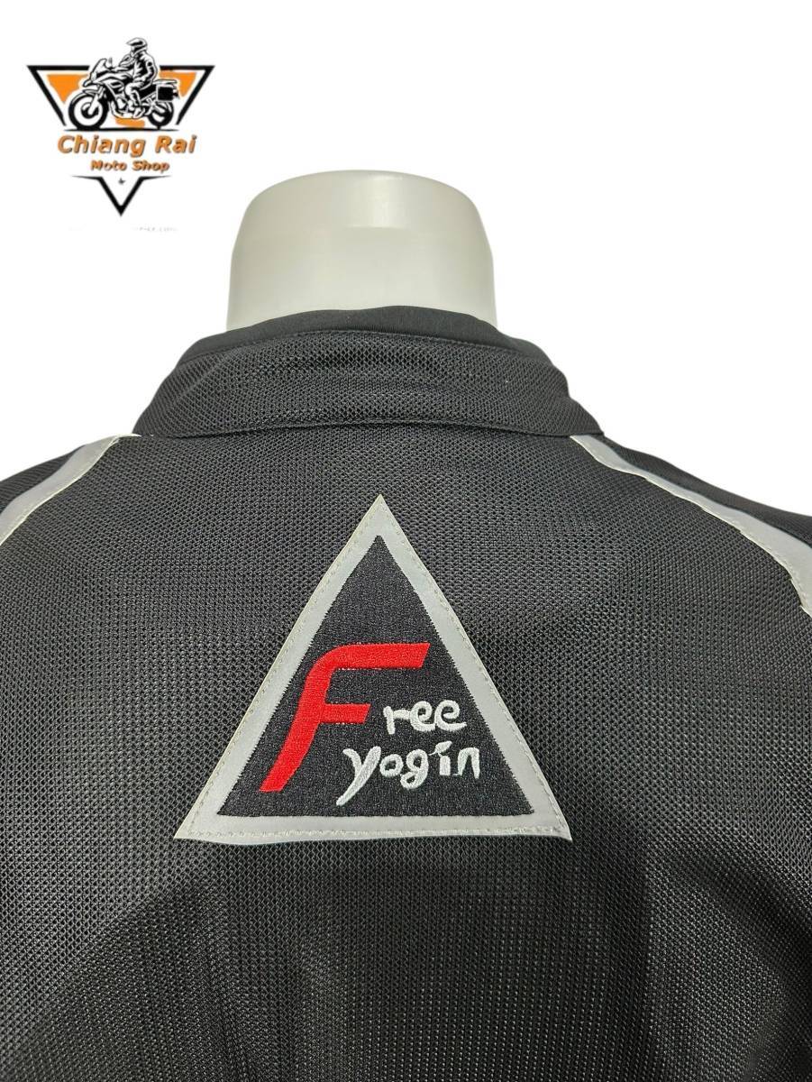 เสื้อขี่มอเตอร์ไซด์แบบ Air Flow (ดำ-แดง) เบอร์ XXXL : อก 50" ยาว 27" (Air Flow)