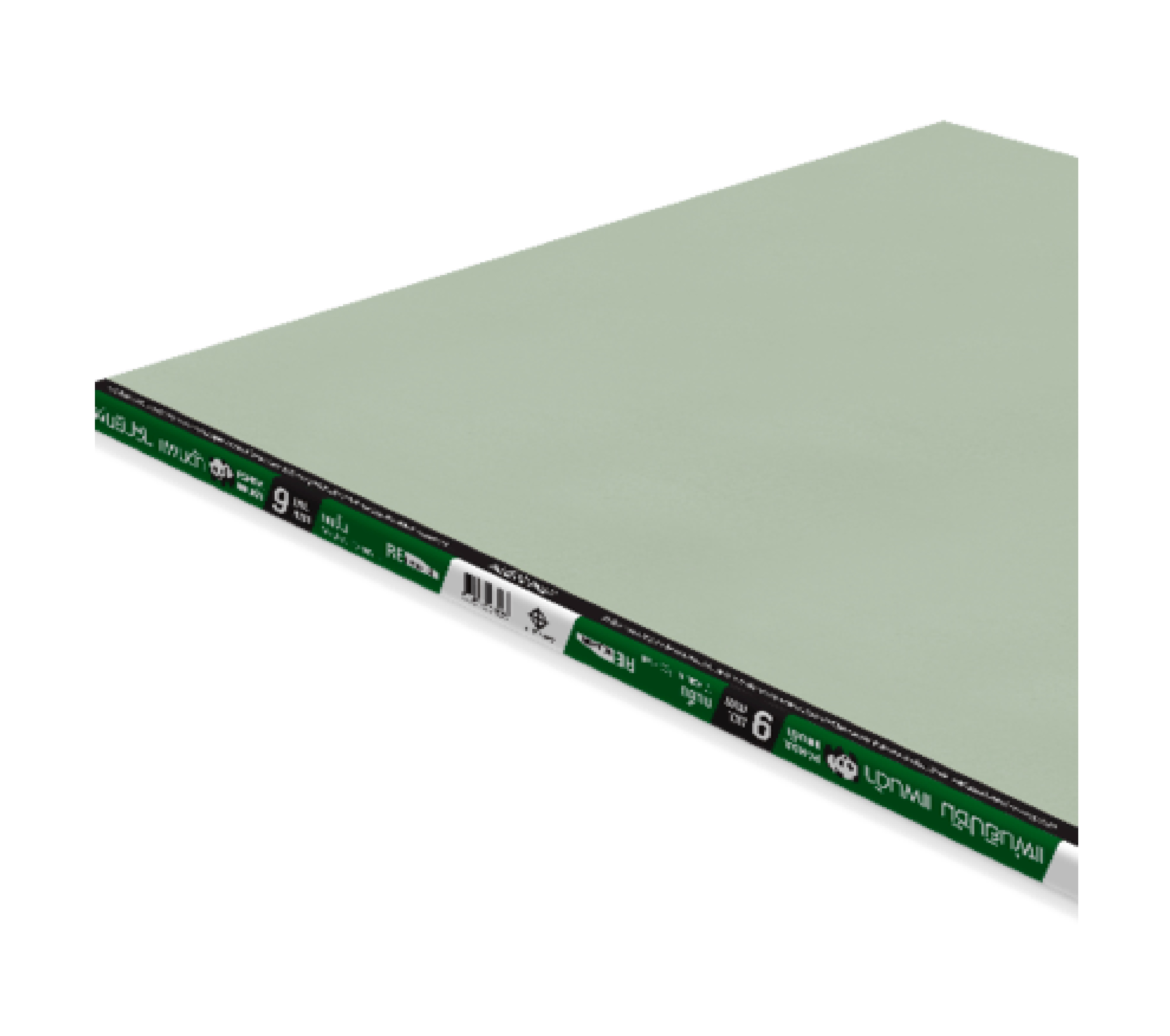 แพนด้า ยิปซั่มบอร์ด ชนิดทนชื้น 9มม.x120x240 ซม. ขอบลาด
